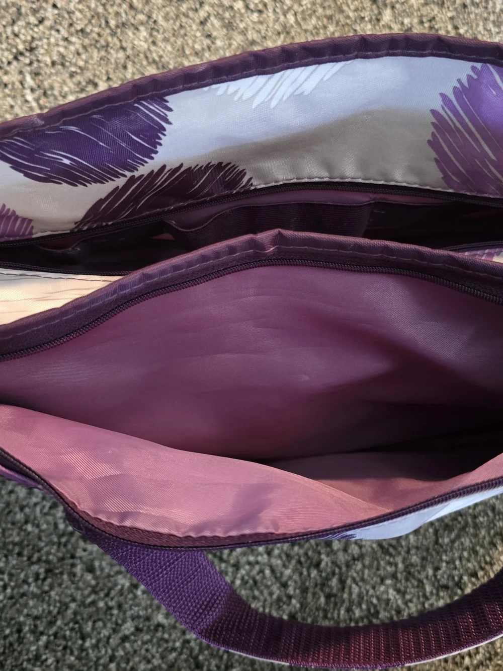 Thirty-One True Beauty Bag in Sketchy Dot Print Travel/MakeUp/Hair Accs - EUC